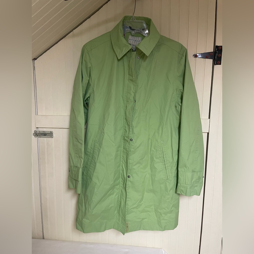 Whit Stag Lined Rain Coat. Size Large Used
